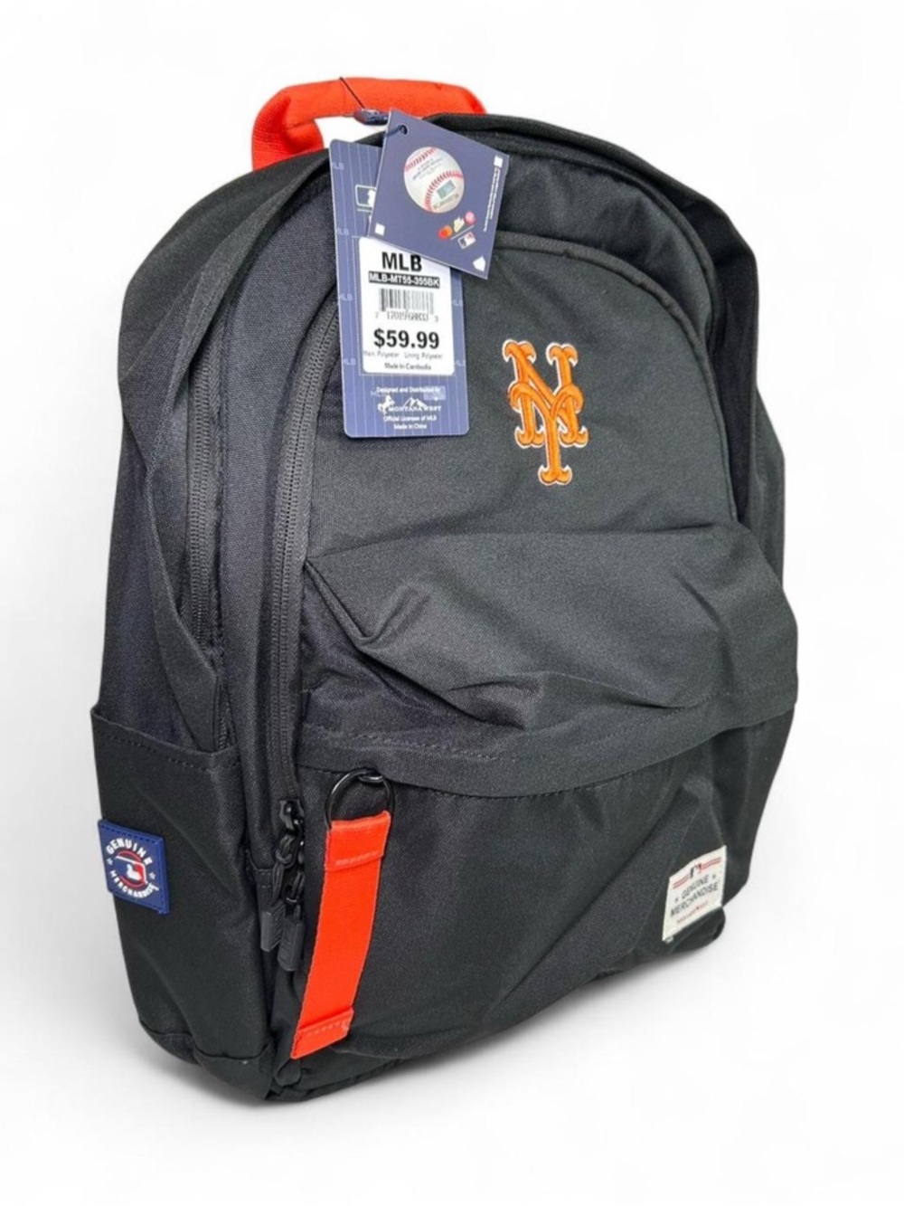 MLB New York NY Mets Baseball Backpack - Brand New